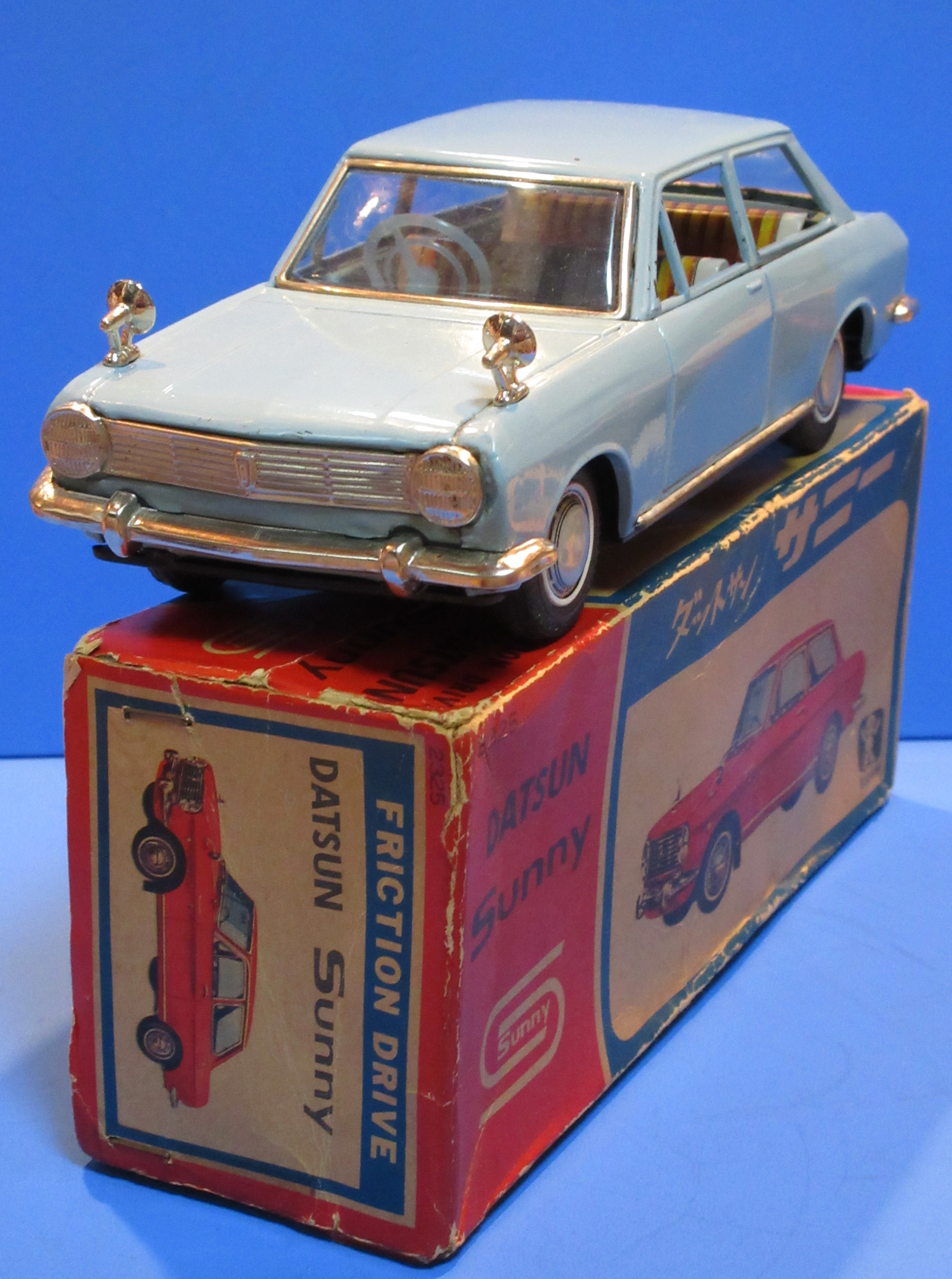 ☆1966年バンダイ初代ダットサン サニー1000 ～ ブリキ自動車