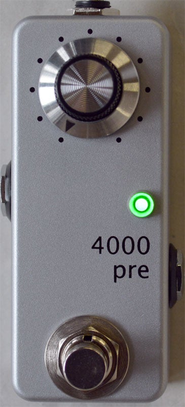 Zahnrad 4000pre エレキ、アコギ、ベースにも使えるプリアンプ