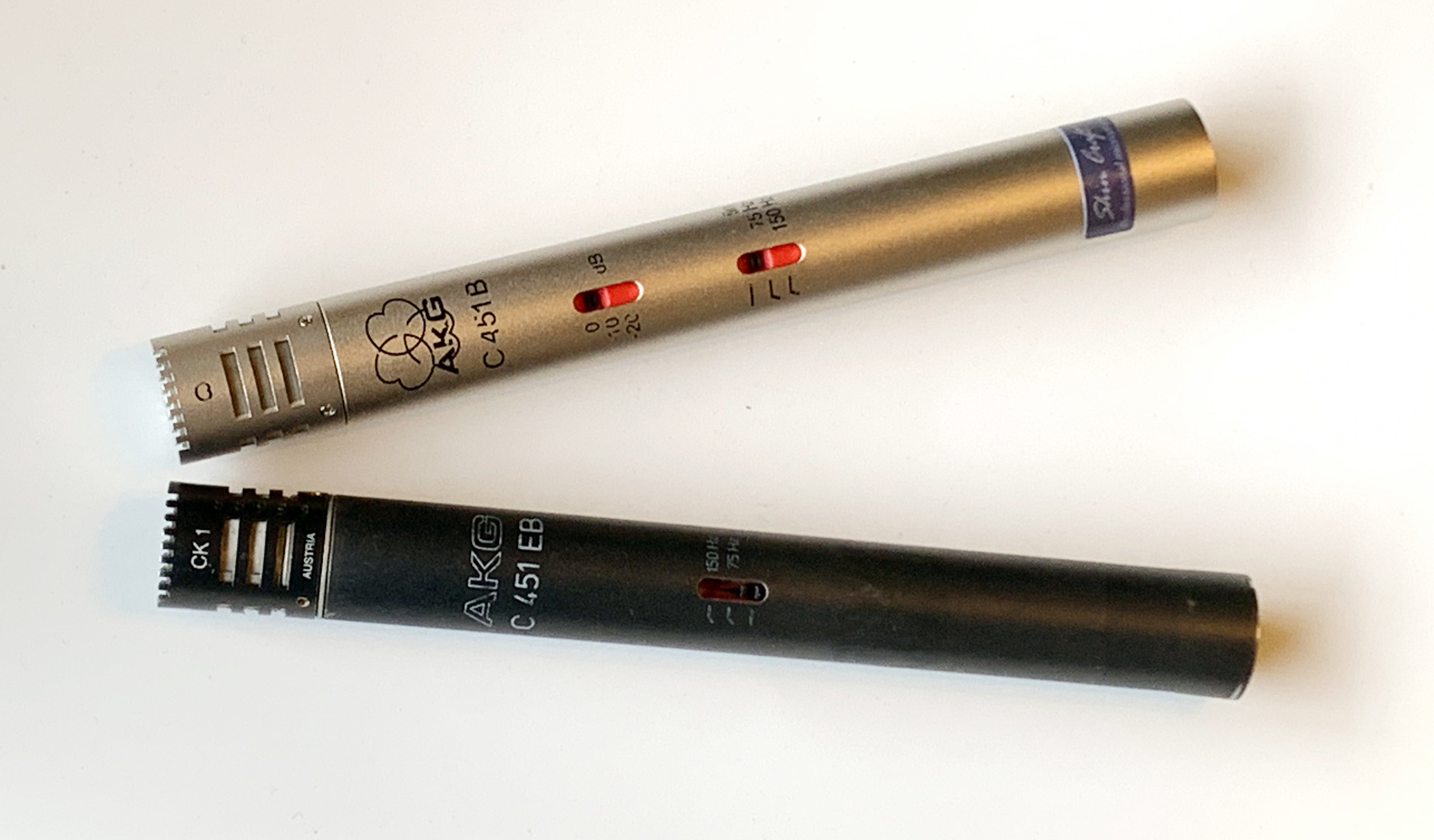 2202 ：AKG C-451E(EB)カプセル CK-1 キッチンアルミホイルで成功