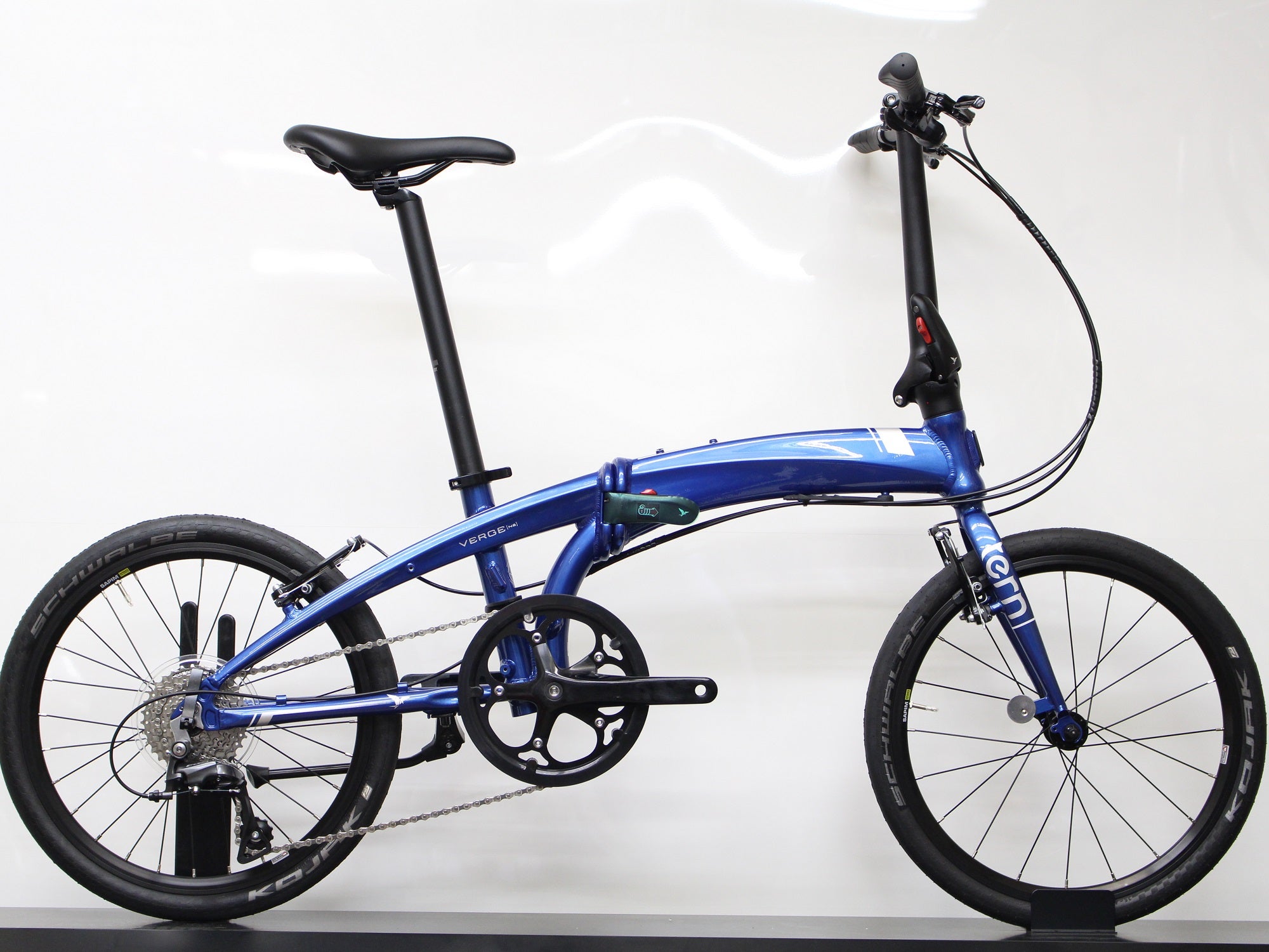 フレームの曲線美！人気の折りたたみミニベロ！Tern Verge N8 | 伊丹の