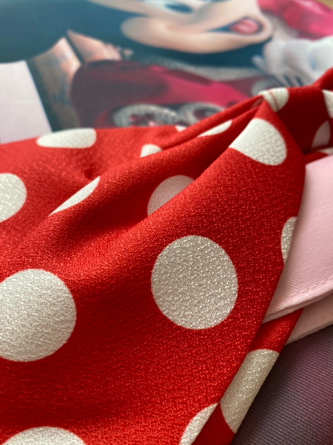 トータリーミニーマウス実写カーテン | ☆やまあこ☆さんのディズニー日記