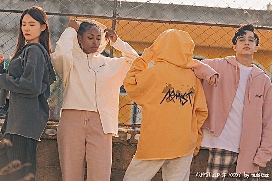 グク制作のフーディー◇ロゴに込められた想いは… | テテを想う/ BTS