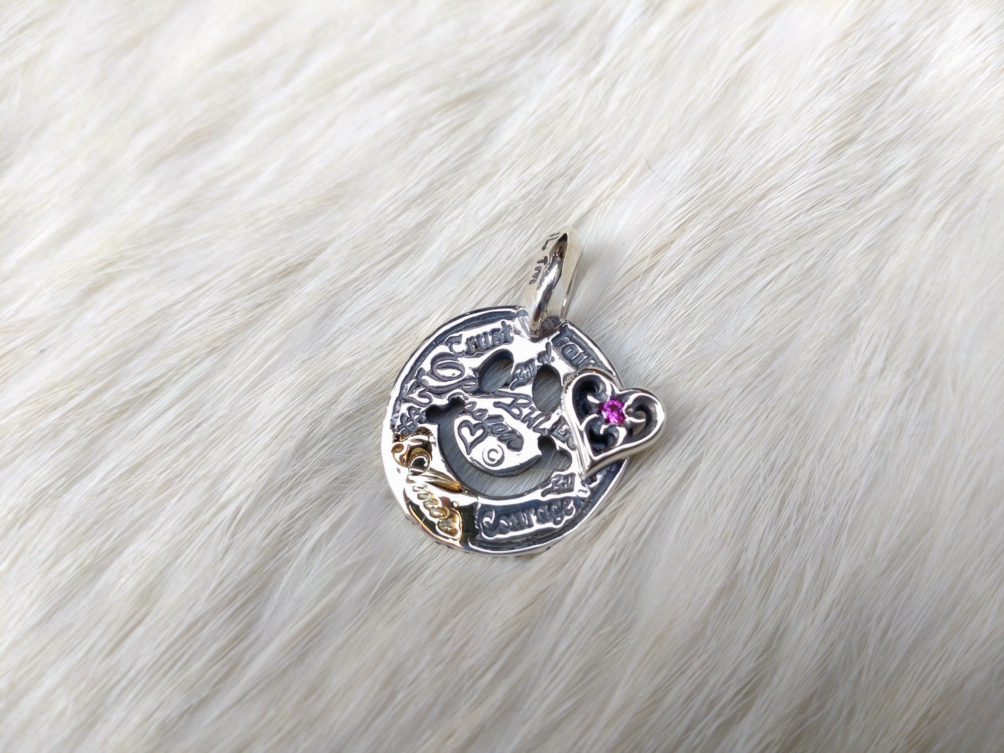 BWL / GRAFFITI HAPPY FACE CHARM CUSTOM | BILL WALL LEATHER UENO