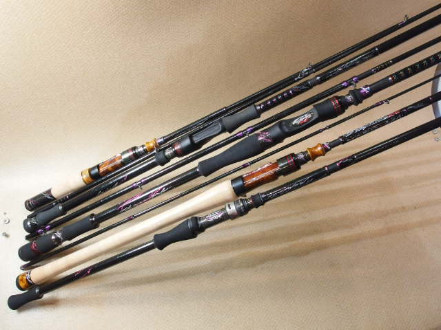 ウエダ プロ4 の安達さんが作るロッド モーリス グラファイトワークス