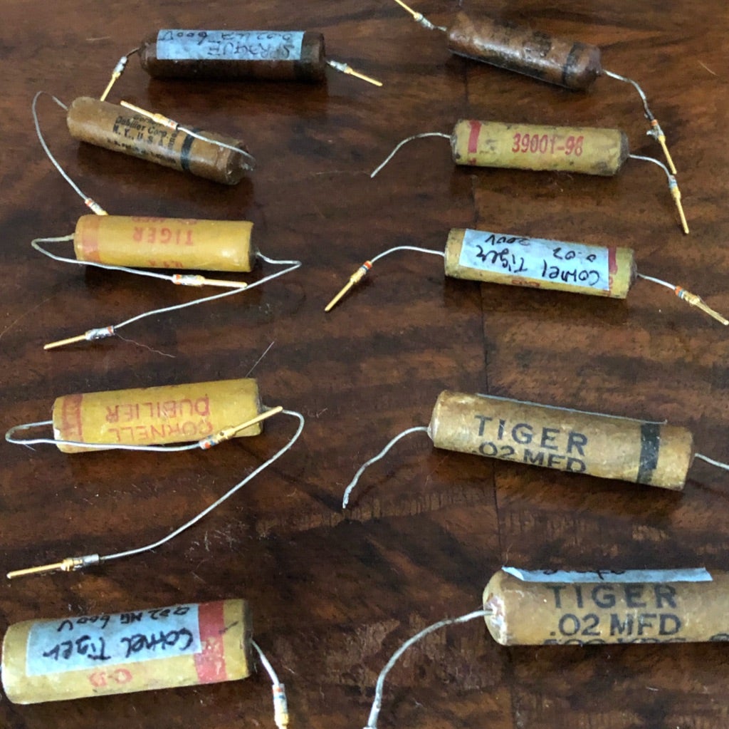 Historic Selectへのビンテージ・コンデンサー ラインナップ | 興味の