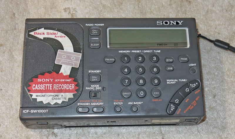 ICF-SW1000Tの修理 | じんけいの修理日記