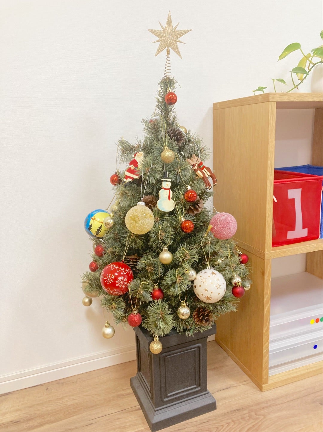 手軽に楽しめる♪studioCLIPの90cmクリスマスツリー | 片づけで