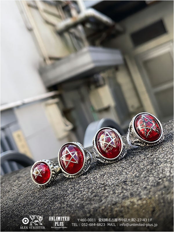 アレックスストリーター エンジェルハートリング レッドカラーの