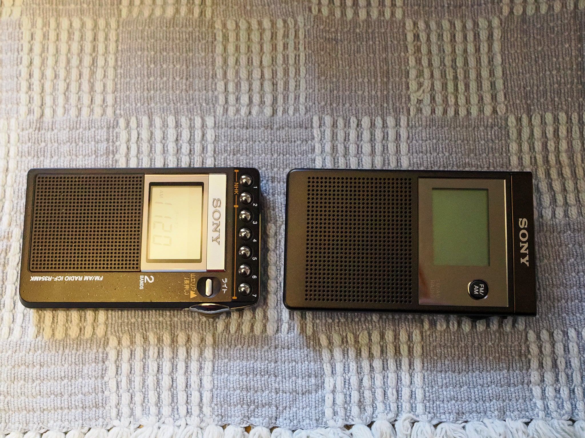 山エリアコールを搭載した名刺サイズラジオ | サロマン計画