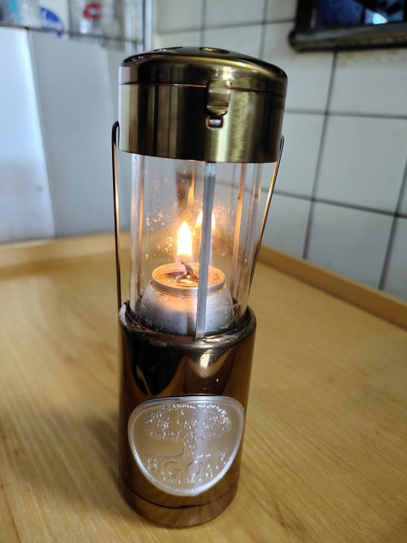Bigoak Brass Candle Lantern | キャンプ用品・資料倉庫からのつぶやき