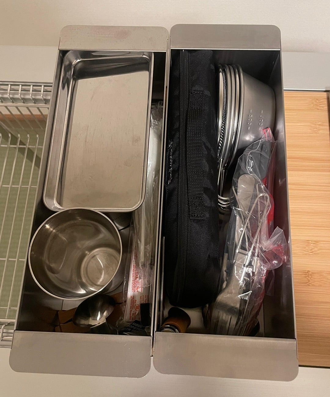 スノーピーク IGT メッシュトレー 深型 デットスペースの収納力