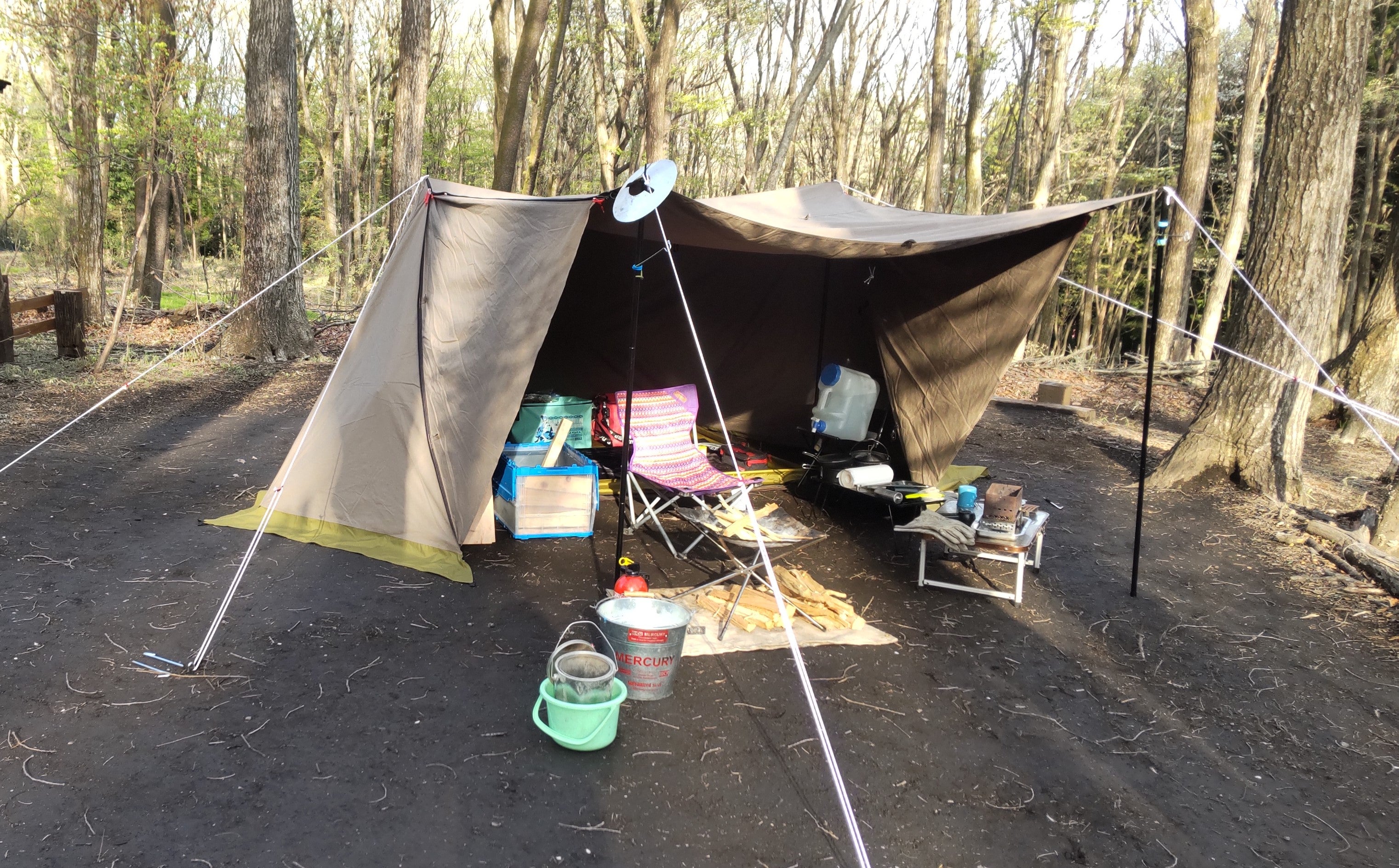 テントその5・大炎幕FC | usicampのブログ