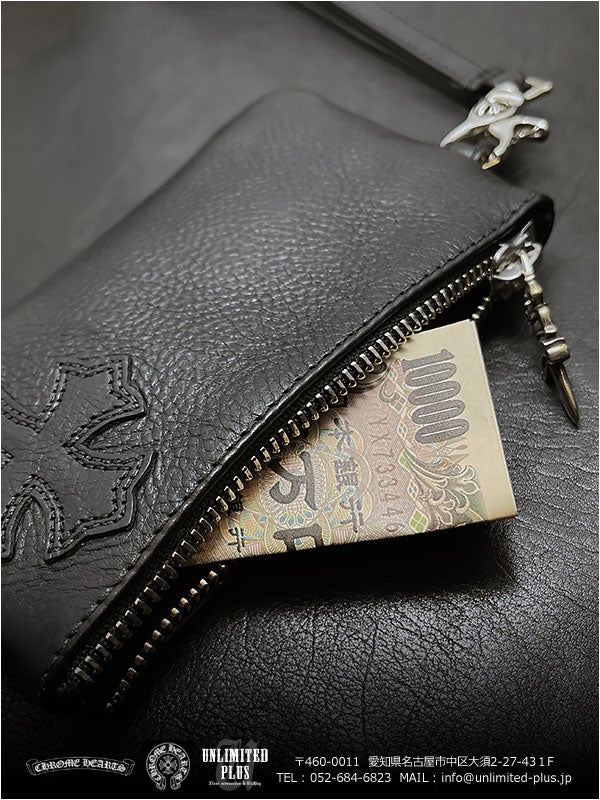 クロムハーツ 店頭に在庫あり！ジッパーチェンジパース リストレット