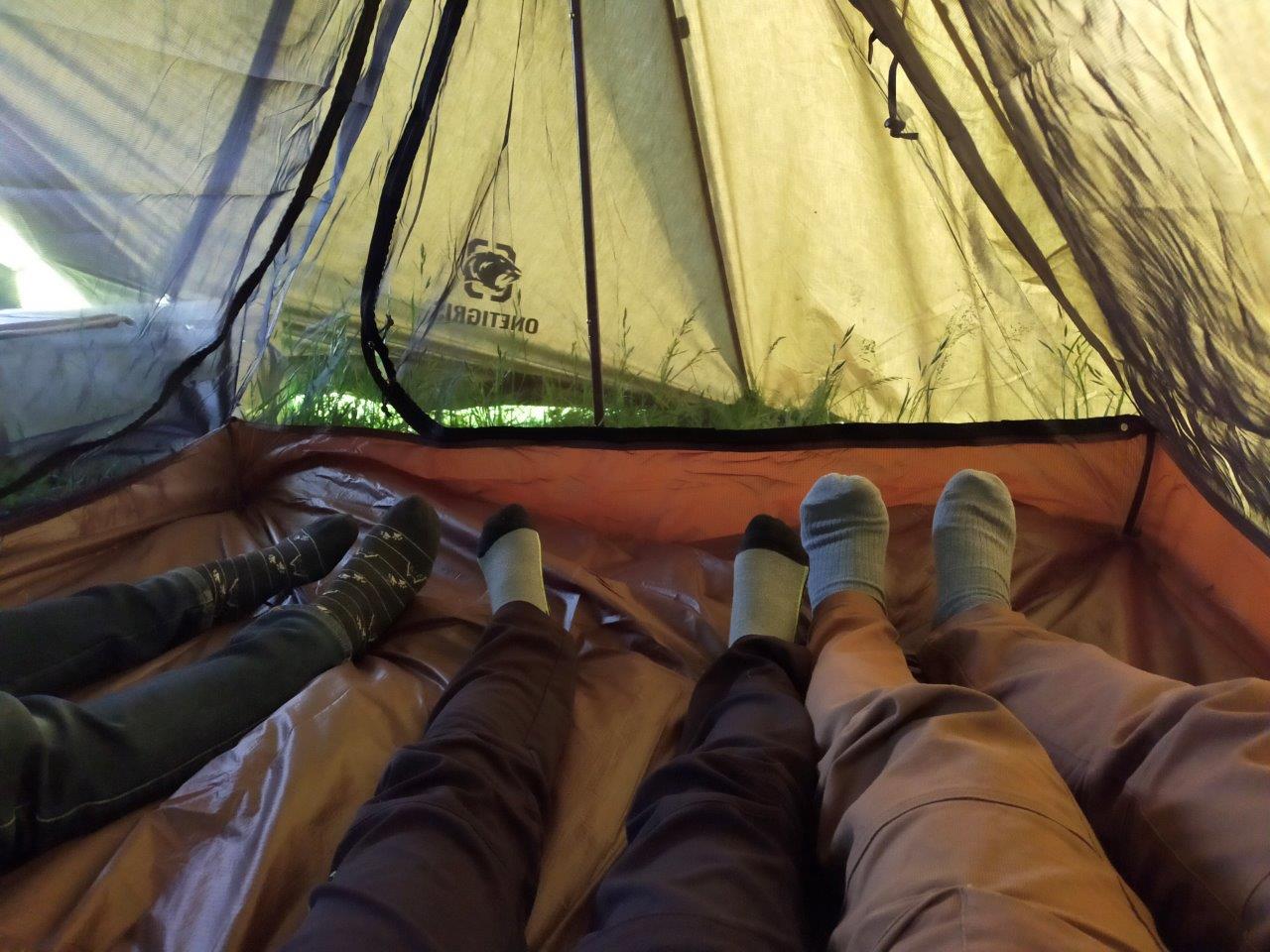 後編】One Tigris ロックシールドTC＋ダブルインナーテント＋前幕