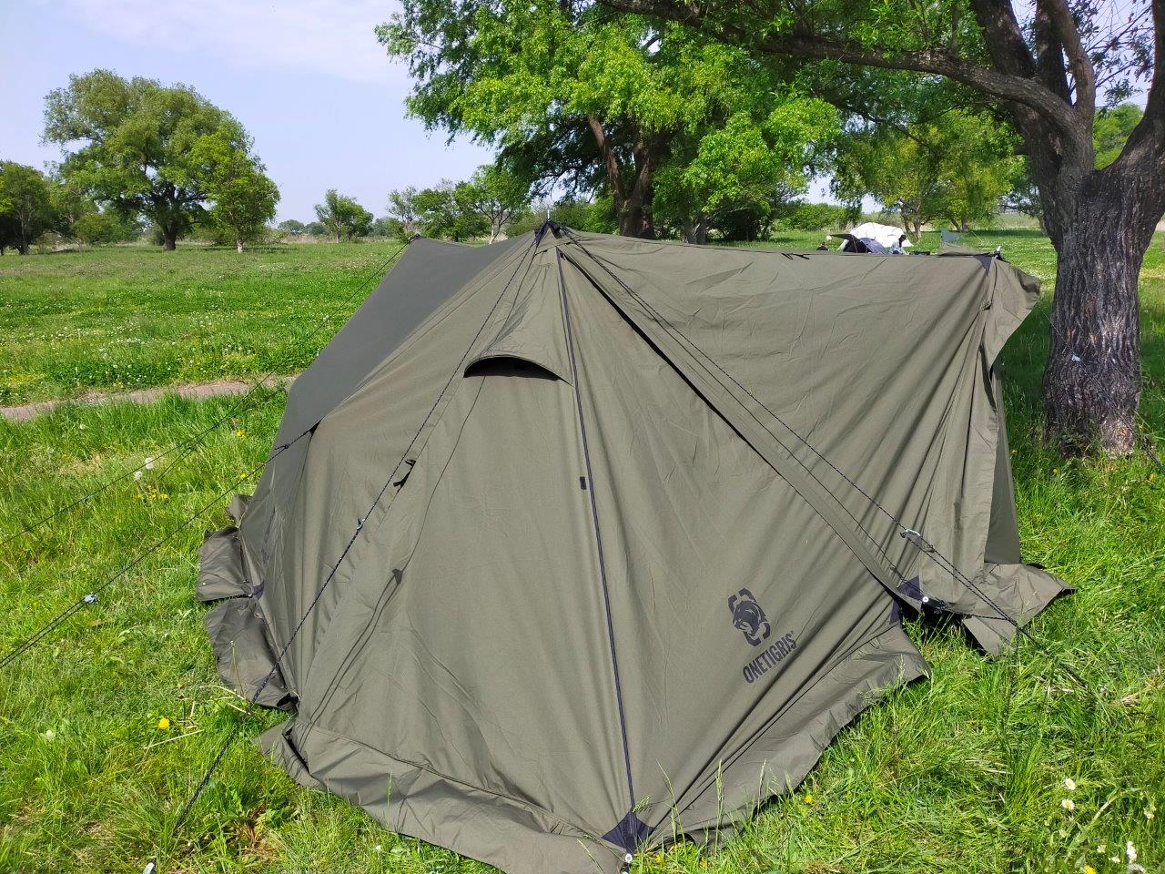 後編】One Tigris ロックシールドTC＋ダブルインナーテント＋前幕