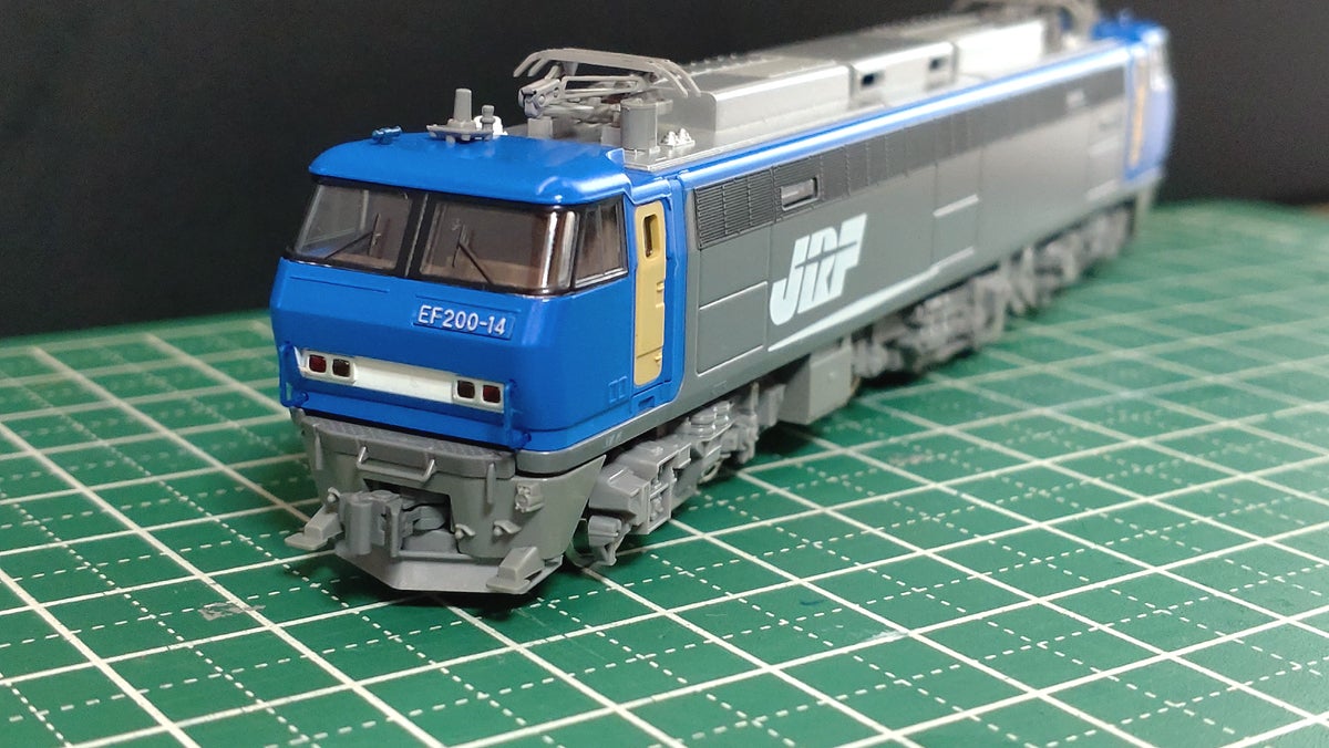 模型鉄:KATO EF200(新塗装) の小細工 | TRAIN SQUARE(模型と実車)