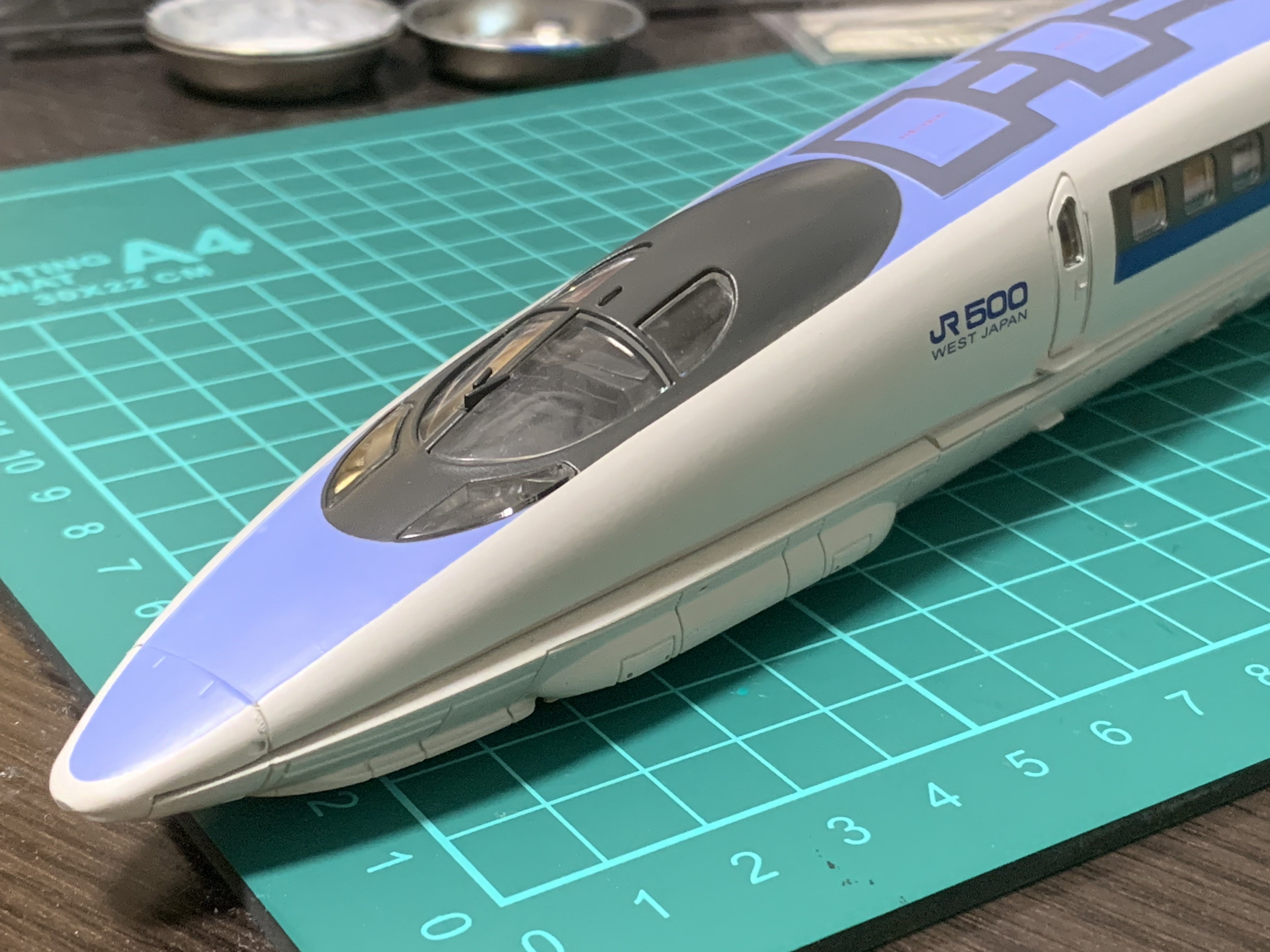 鉄道模型】 入線[147] JR西日本 500系新幹線 521形 | 500系『のぞみ