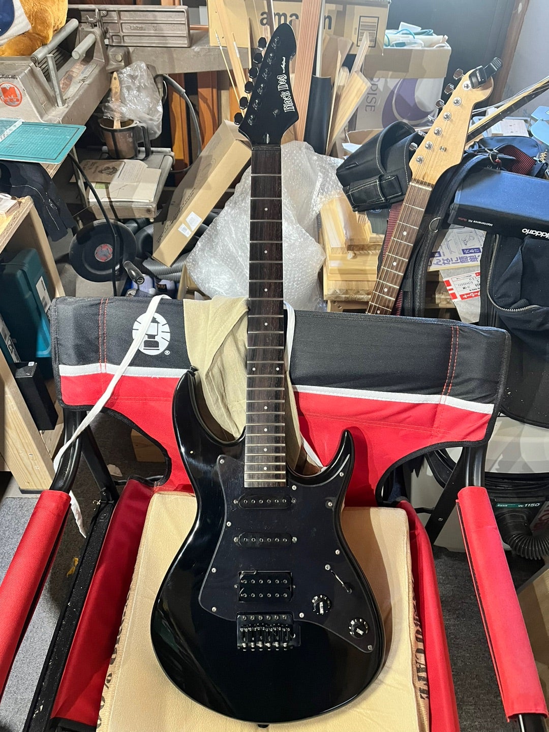 続無駄遣いは止まらない。 Black Dog by Aria Pro II | ギターいじりは