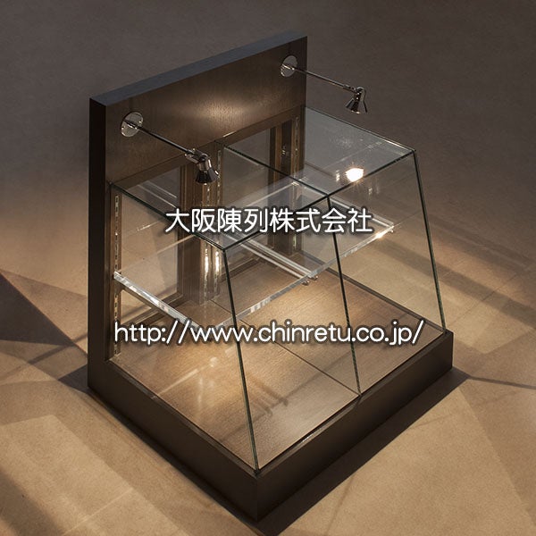 オーダー品／スポットライト付き卓上食品サンプルケース 】 | ショー