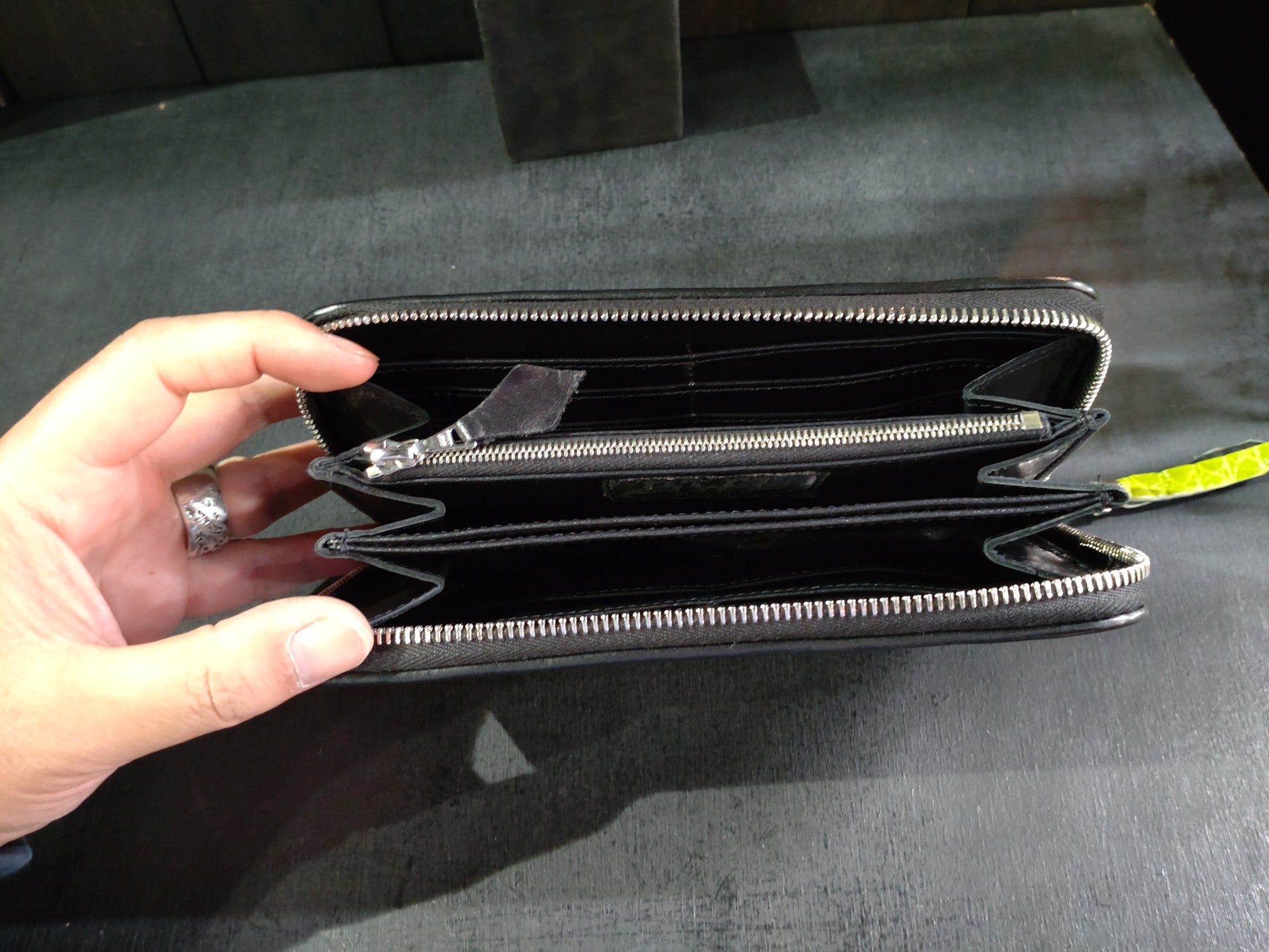 BWL / ZIPPER WALLET / SHINY ALLIGATOR | BILL WALL LEATHER UENO