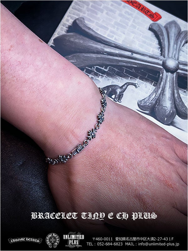 クロムハーツ 入荷 ブレスレット！タイニーECHプラスブレスレット