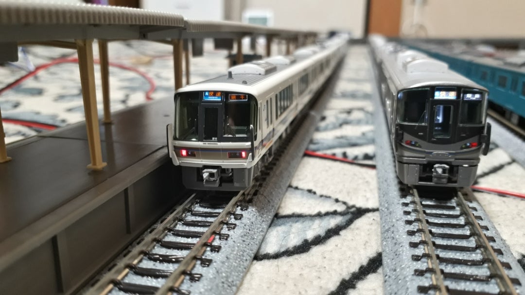 走行編】KATO製221系リニューアル車JR京都線・神戸線6両セット