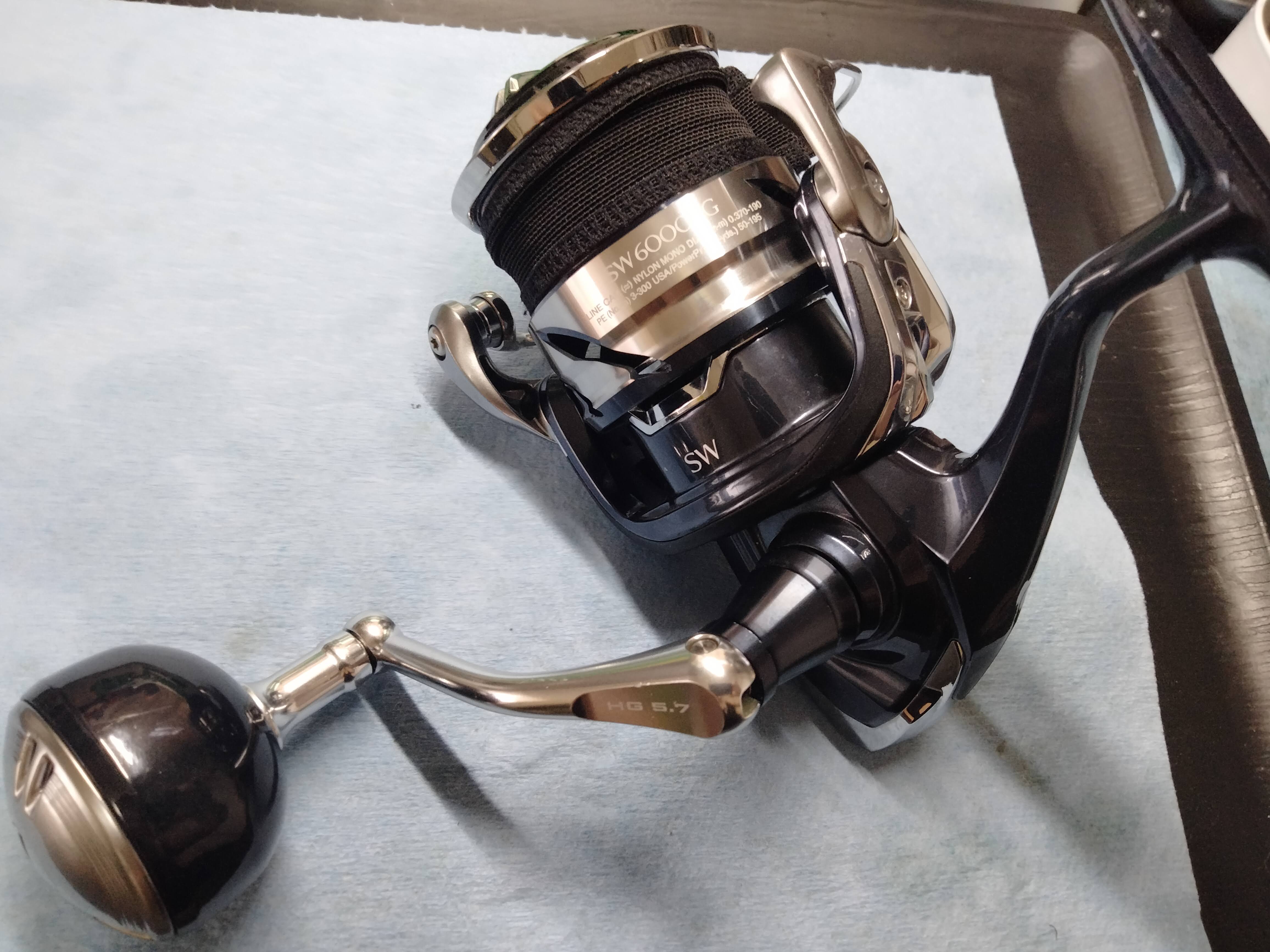 21ツインパワーSW6000HG整備その① | reelmaintenance-higarageのブログ