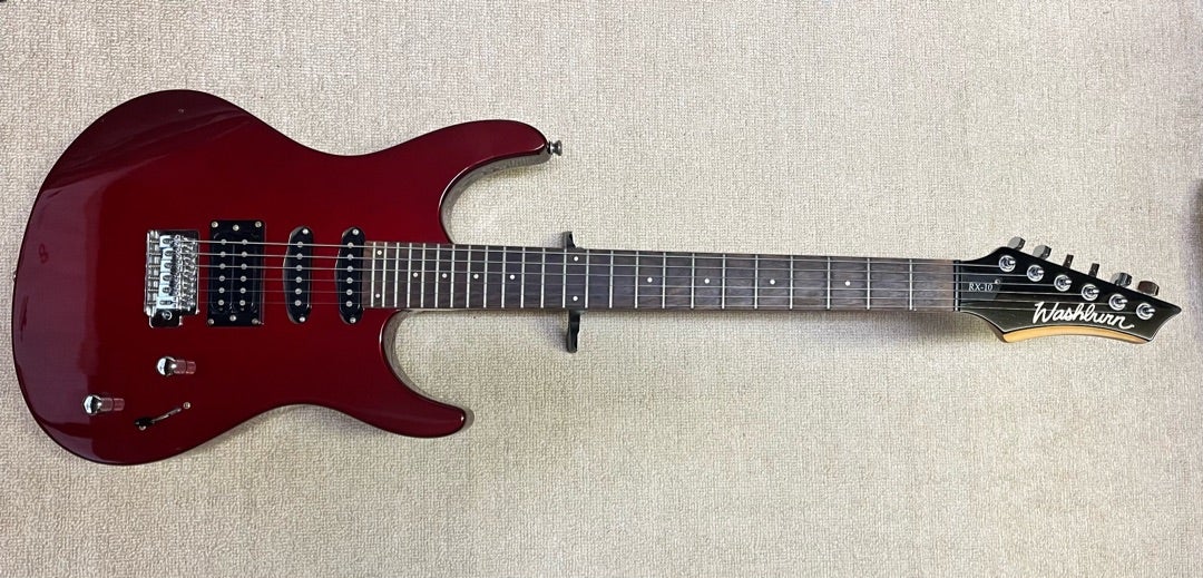 Washburn RX-10 確認とクリーニング | ギターいじりは楽しい！