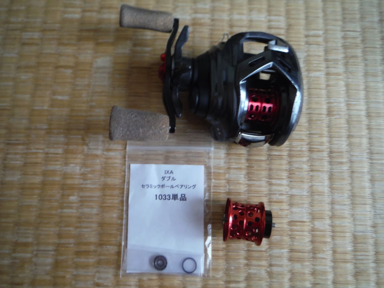 アルファスエアにKTFスプール+ダブルボールベアリング？ | フィネスな毎日