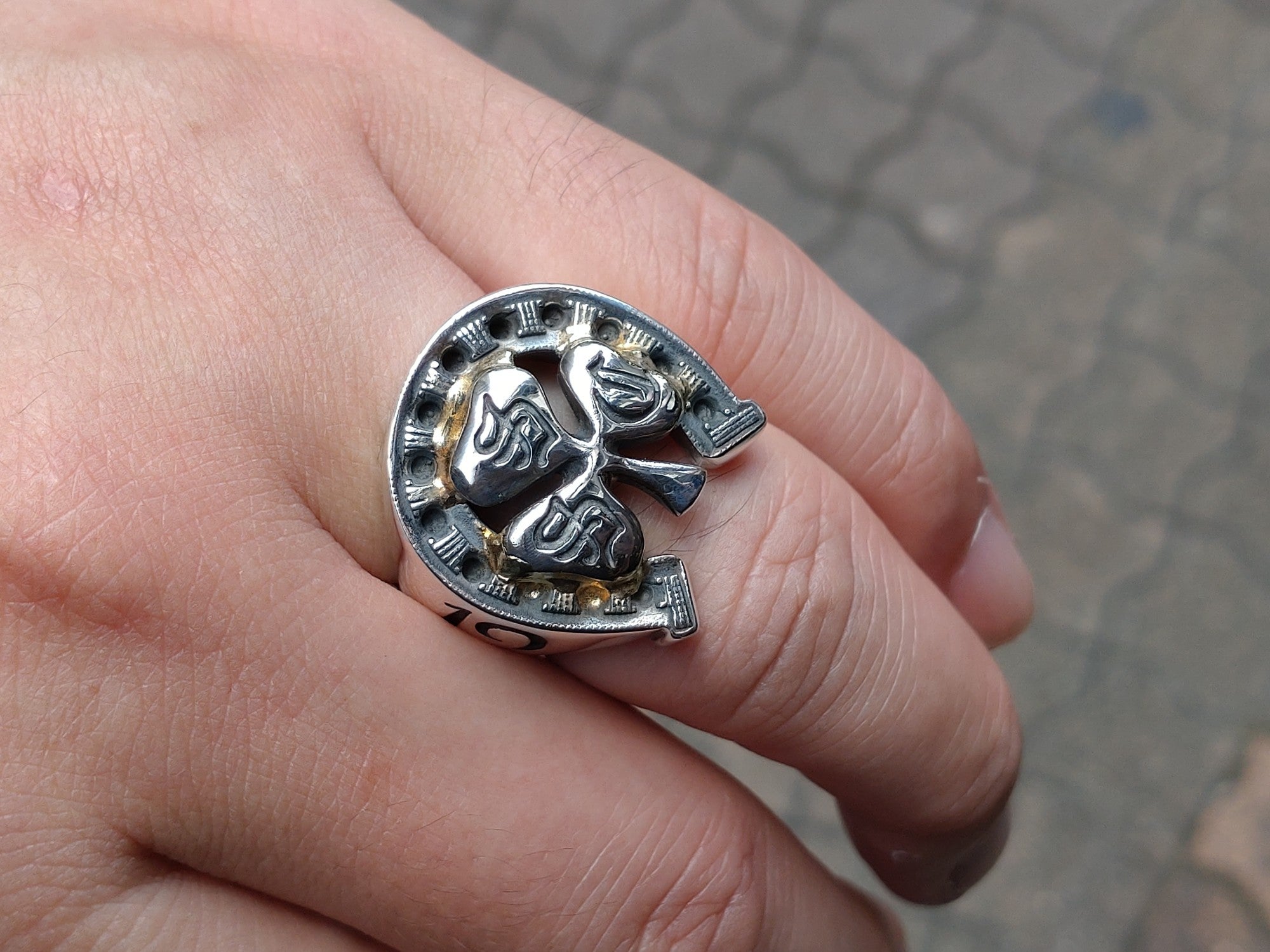 BWL / Mark Mahoney x Bill Wall Horseshoe Ring | BILL WALL LEATHER UENO