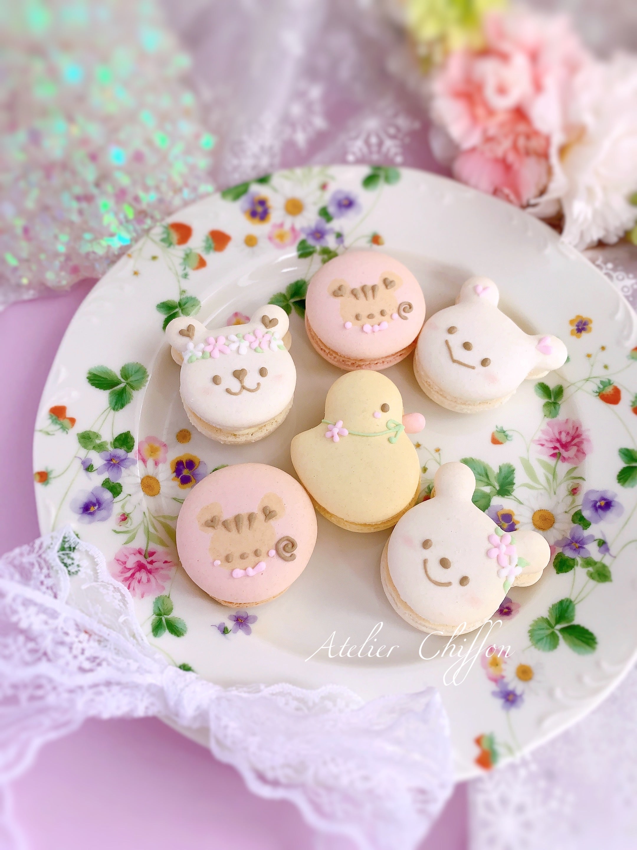 マカロンコース募集♡スイスメレンゲマカロン アトリエシフォン