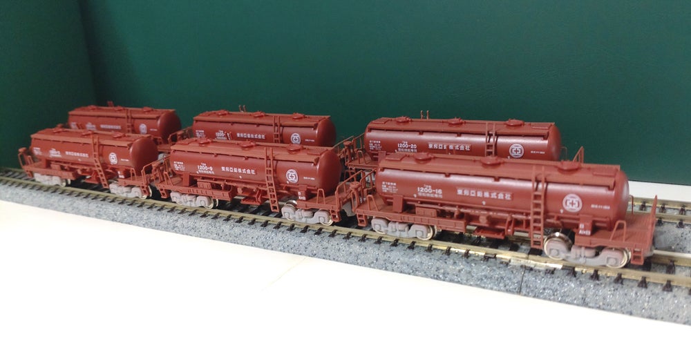 模型鉄:ポポンデッタ 7502 タキ1200 6両セット 入線 | TRAIN SQUARE