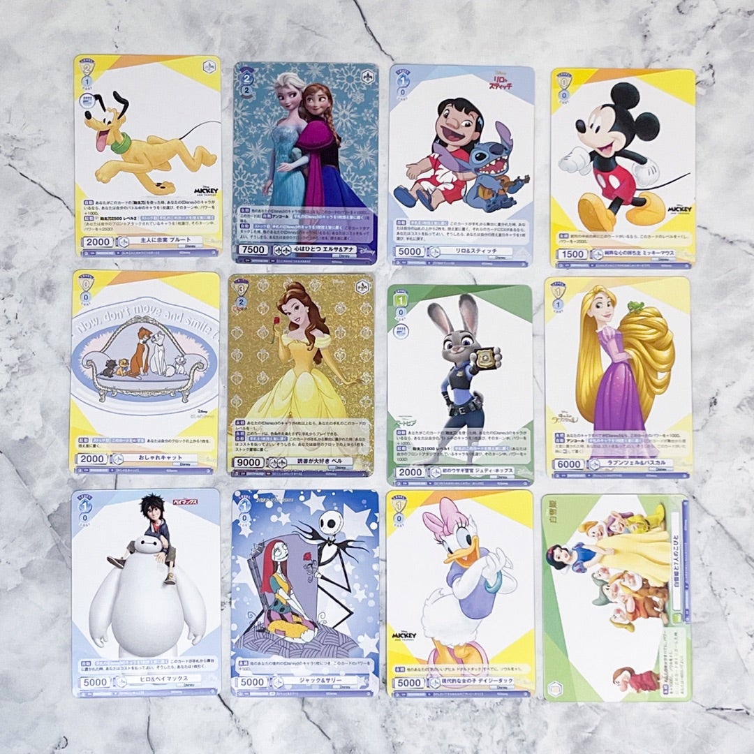 ヴァイスシュヴァルツDisney CHARACTERS開封レポ | Hatama Official Blog