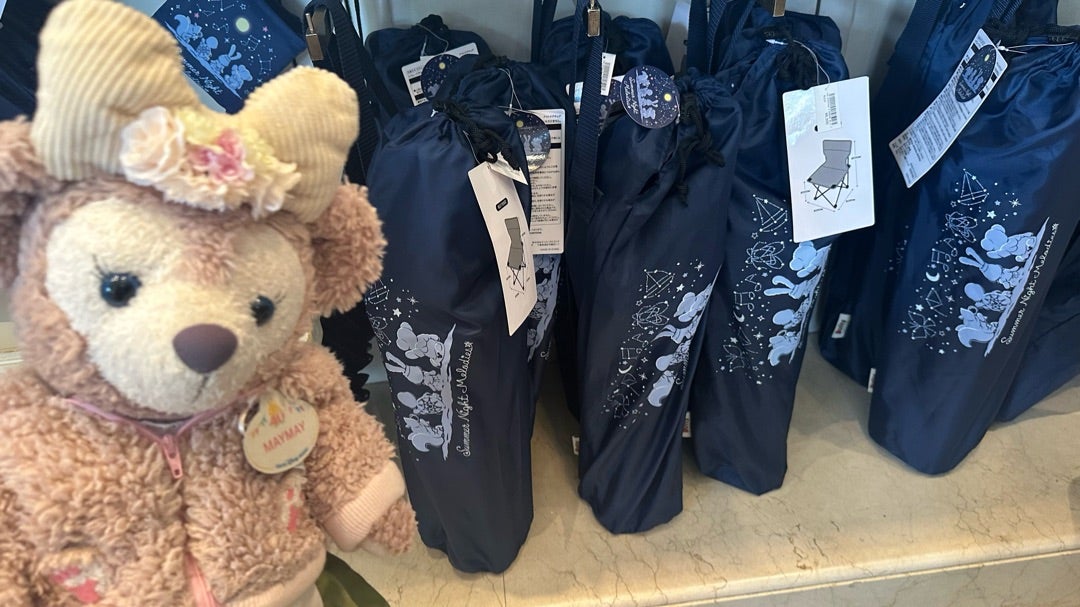 サマーナイト・メロディーのアウトドアチェアだね♪ | ダッフィーしゃ