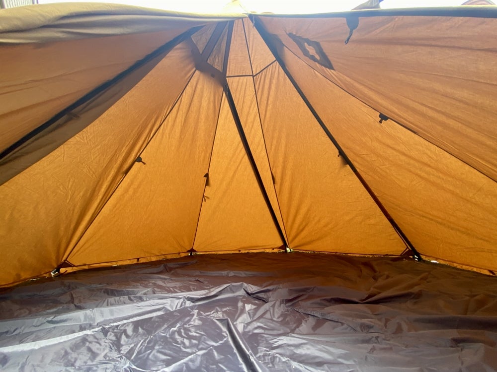 新しいテント WAQ Alpha TC/FT 試し張りと二股化 | U16のブログ