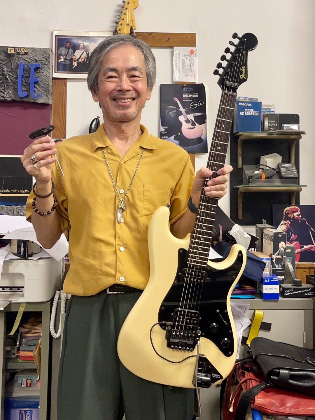 Fender Japan ST-555の全体メンテナンス‼️ | Eric Clapton師匠