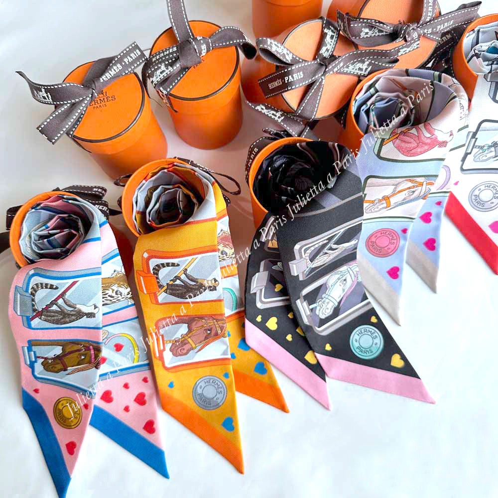 HERMESエルメス2023秋冬新作のツイリーの秘密とは？(*￣▽￣)ﾌﾌﾌｯ♪2