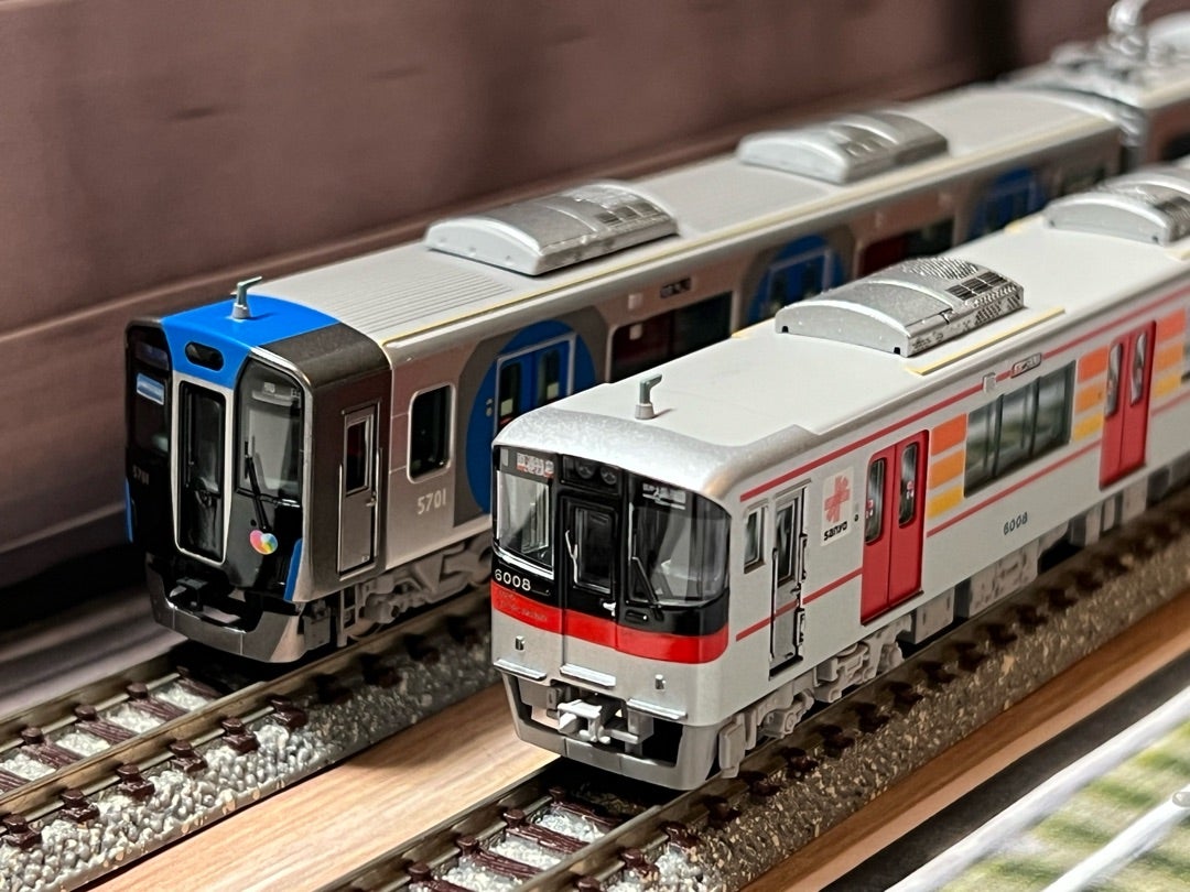 ポポンデッタ 山陽6000系 直通特急仕様 入線 | HK01の徒然ブログ