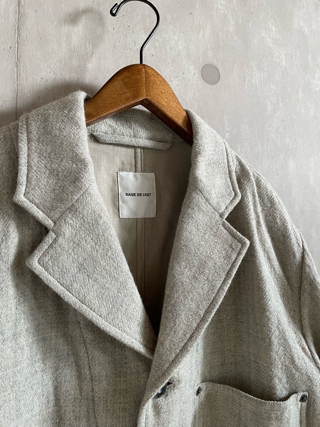 Wool カバーオール JKT / SAGE DE CRET 商品詳細｜山口県光市のメンズ