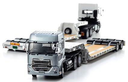 1/43scale 日本トレクス 重機運搬用セミトレーラ | kyoshoダイキャスト