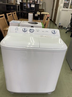 ☆分解洗浄済み☆2020年製 ハイアール Haier 5.5kg 二槽式洗濯機 JW
