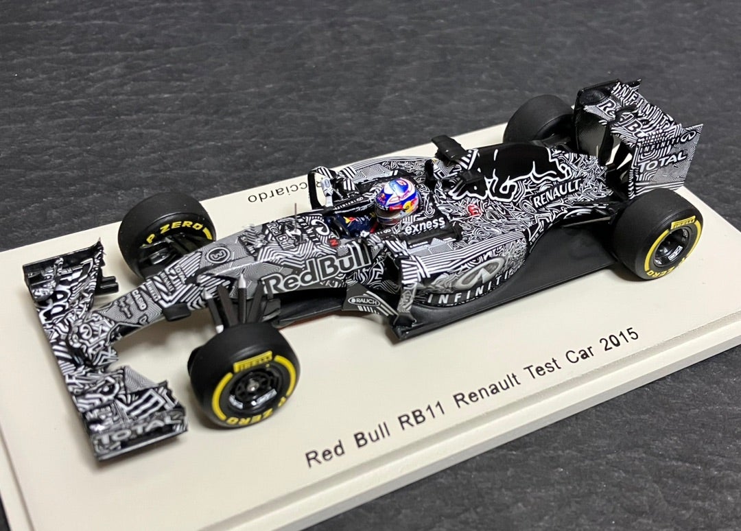 2015 テストカー 【RB11 #3】D.リカルド | エイトプリンのミニカー中心