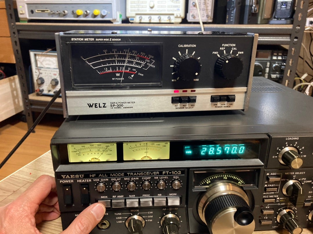 八重洲無線 FT-102 | アマチュア無線局 ひろ局長 〜JI2OEY なごやAB36〜