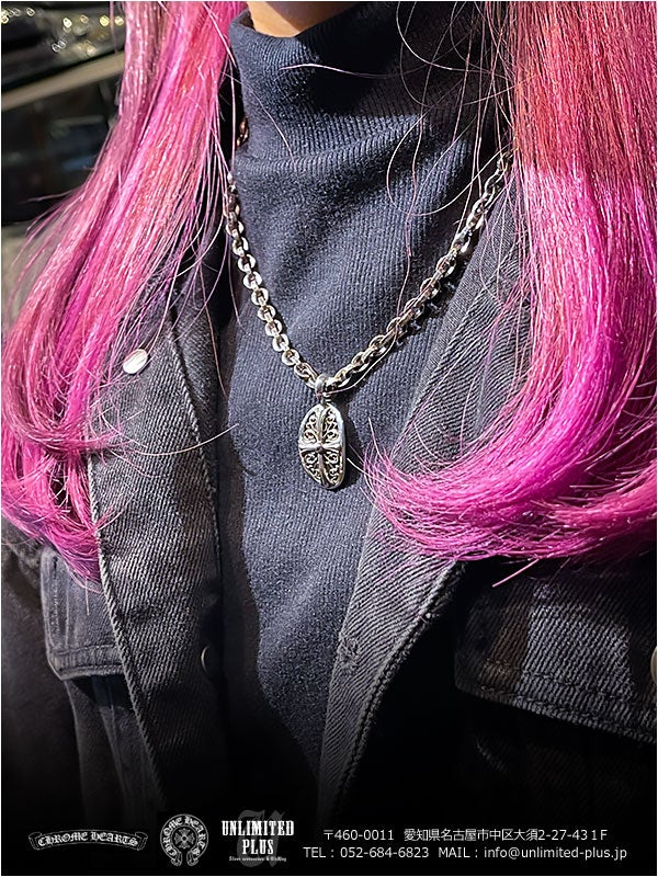 クロムハーツ 在庫あり！ペンダント クラシック オーバルと、ペーパー