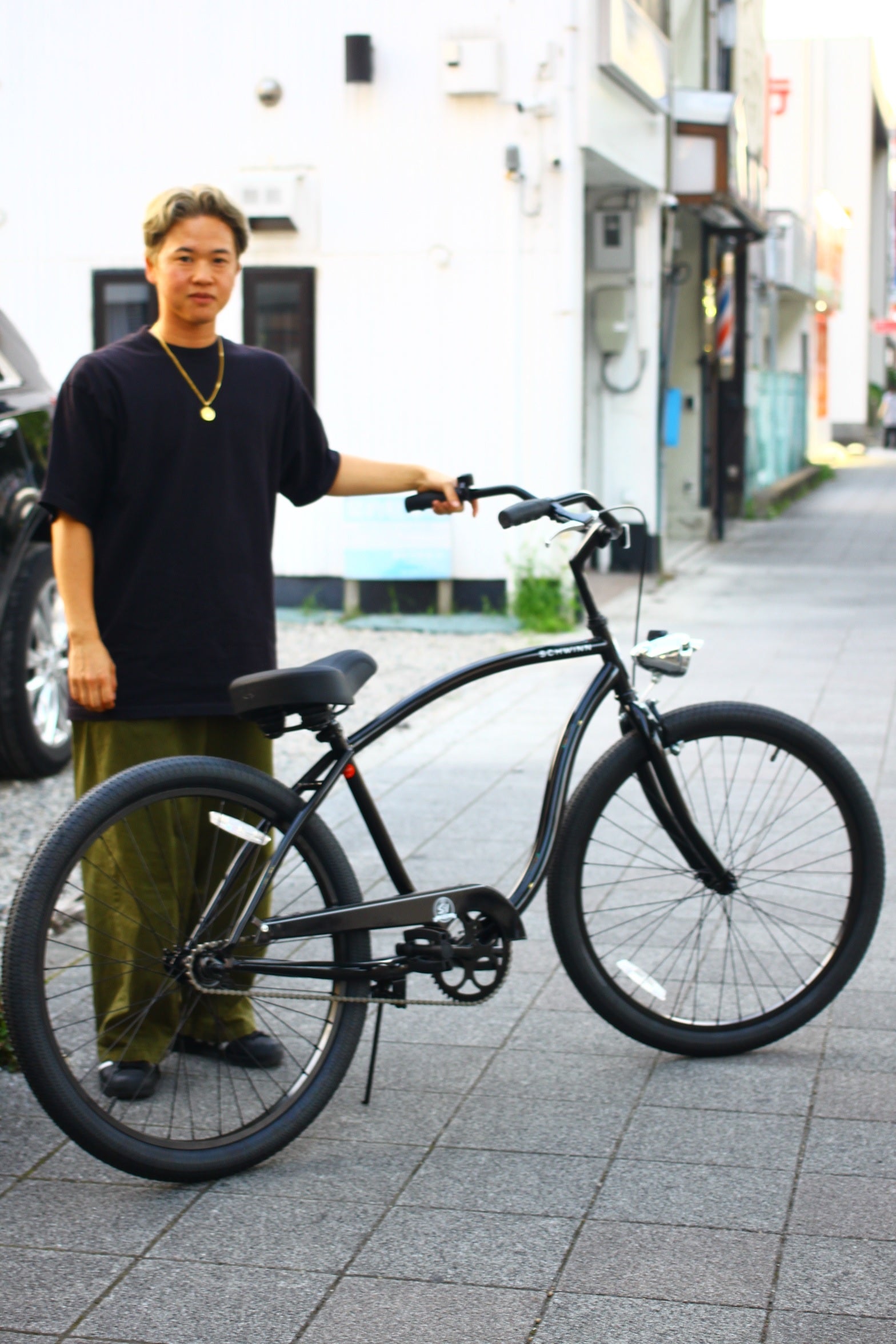 ビーチクルーザー シュウィン S-1】シンプルな26インチビーチ