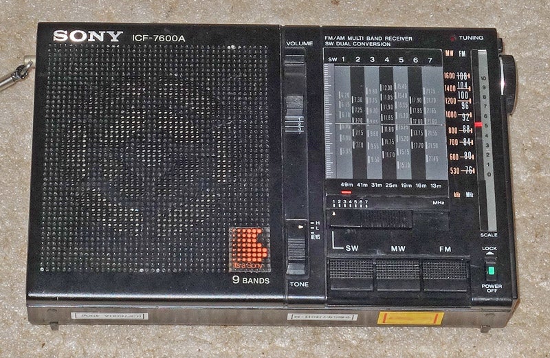 ソニーのICF-7600A、これは直せんかった | じんけいの修理日記