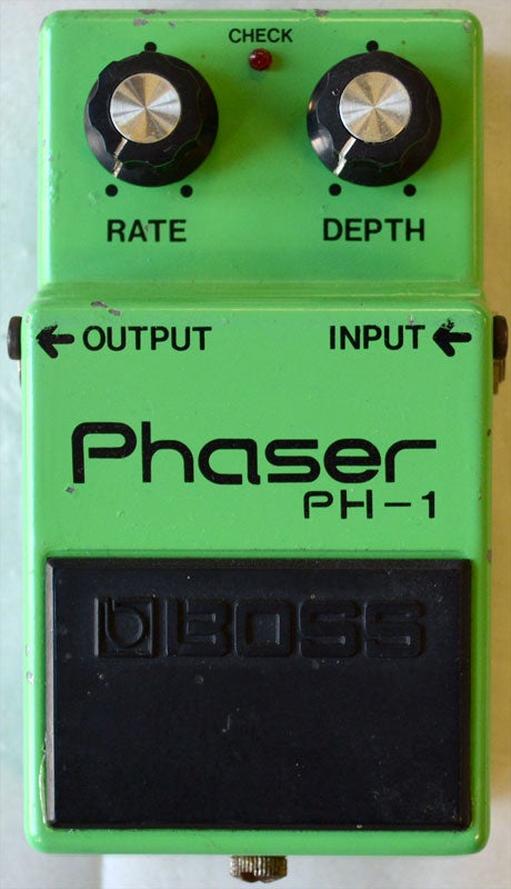 1979年製のBOSS PH－1 日本製の銀ネジ仕様のヴィンテージエフェクター