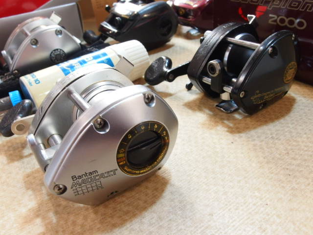 BM-1 , バンタム から 赤メタ まで オールドシマノリール 7台入荷です