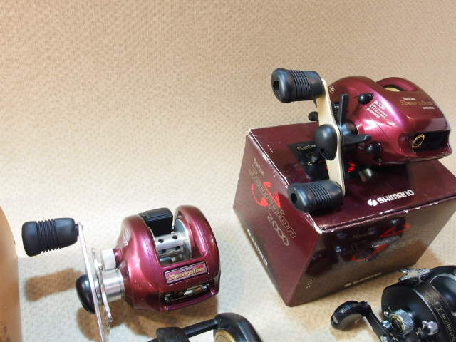 BM-1 , バンタム から 赤メタ まで オールドシマノリール 7台入荷です