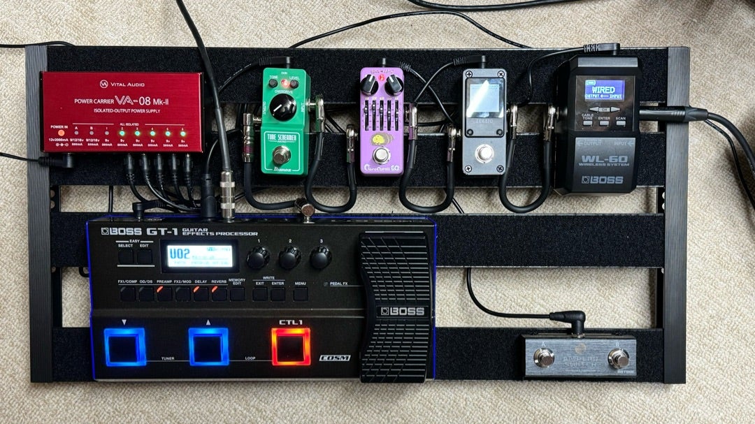 続エフェクターボードのセッティング | ギターいじりは楽しい！